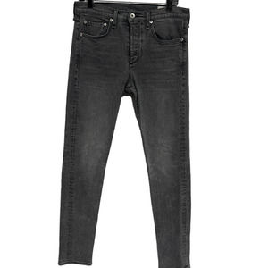 Rag & Bone Fit 1 Extra Slim Gray Jeans Button Fly Size 32x32